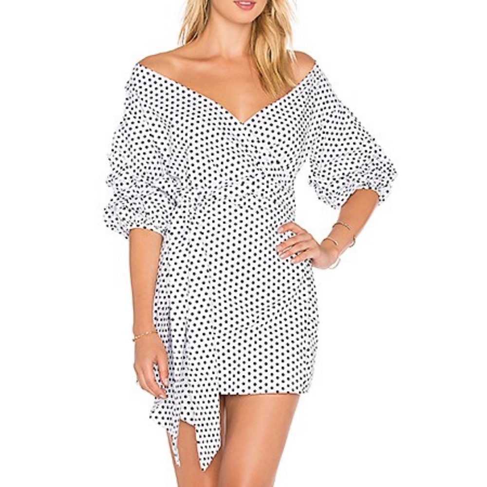 Lovers and Friends Black and white dress